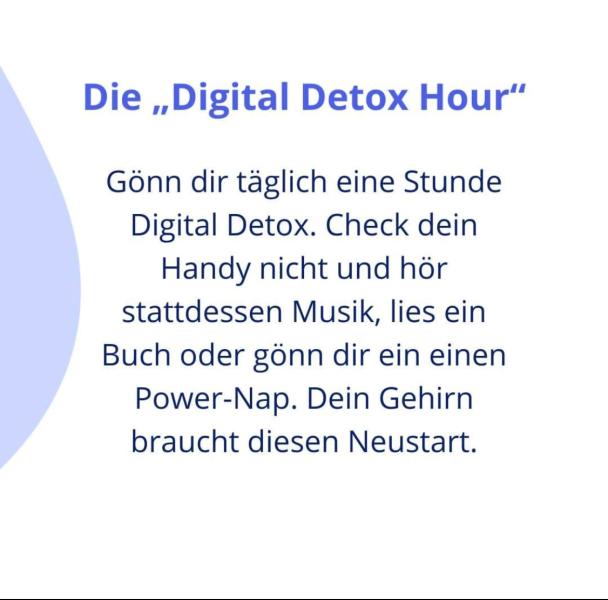 digital Detox hour