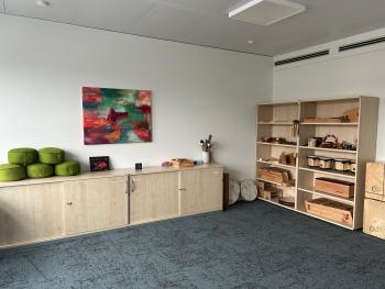 Klinik Psychopsomatik. Raum der Musiktherapie